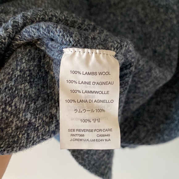 J Crew 100% Lambs Wool Sweater - Picture 5 of 5